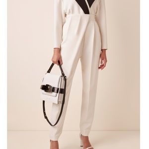 Proenza Schouler Draped Pleated High-Rise Trousers size 2